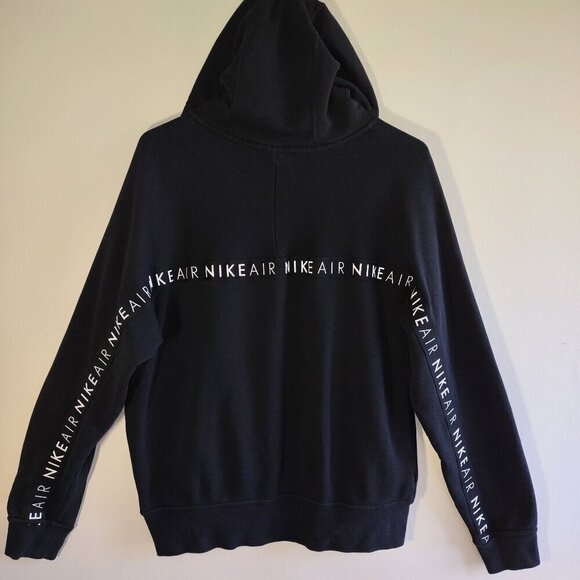 Nike Air Women's Swoosh & Call Out Hoodie Sweatshirt Size Large Urban Streetwear - Picture 2 of 9